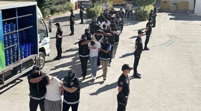 Eskişehir’deki dev uyuşturucu operasyonunda 7 tutuklama