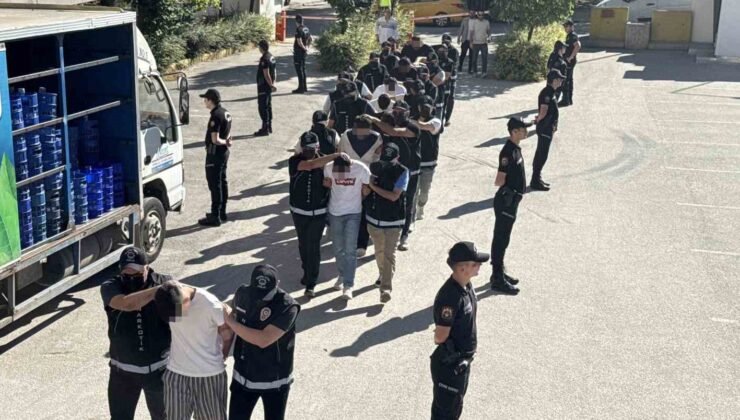 Eskişehir’deki dev uyuşturucu operasyonunda 7 tutuklama