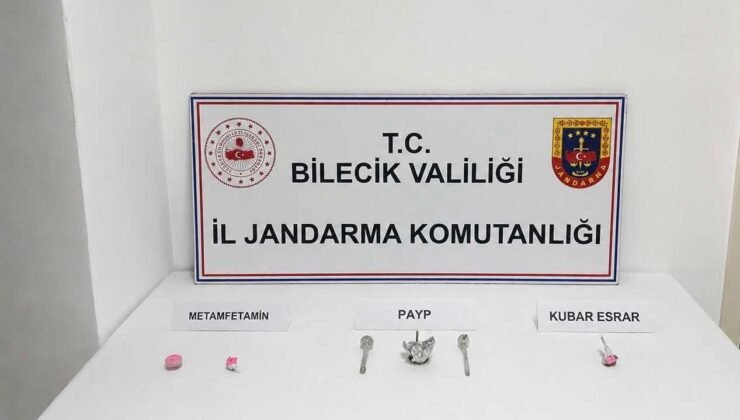 Eskişehir’den aldığı uyuşturucuyla Bilecik’e gelirken yakalandı