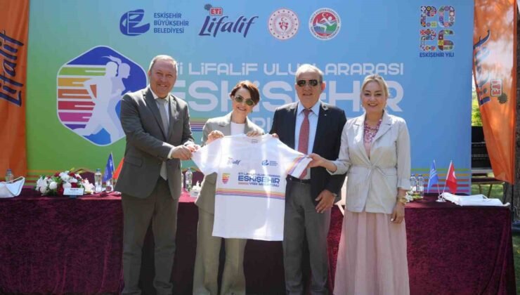 ETİ Lifalif Uluslararası Eskişehir Yarı Maratonu için geri sayım başladı