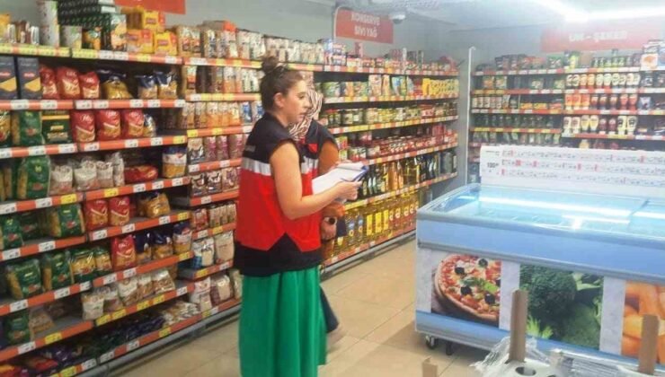 Gediz’de gıda işletmelerine denetim
