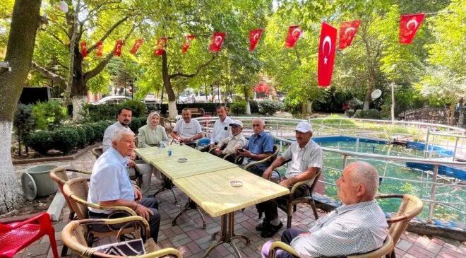 Hisarcık Dereköy’de “Arazi Toplulaştırması” söyleşisi düzenlendi