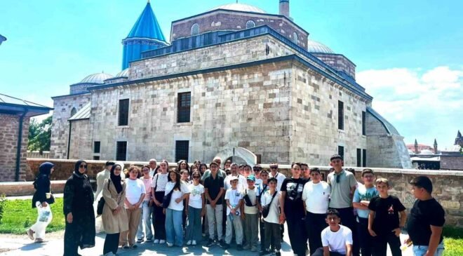 Hisarcık’ta Yaz Kur’an Kursu öğrencileri Konya’yı gezdi