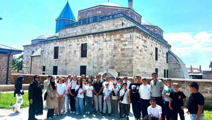 Hisarcık’ta Yaz Kur’an Kursu öğrencileri Konya’yı gezdi