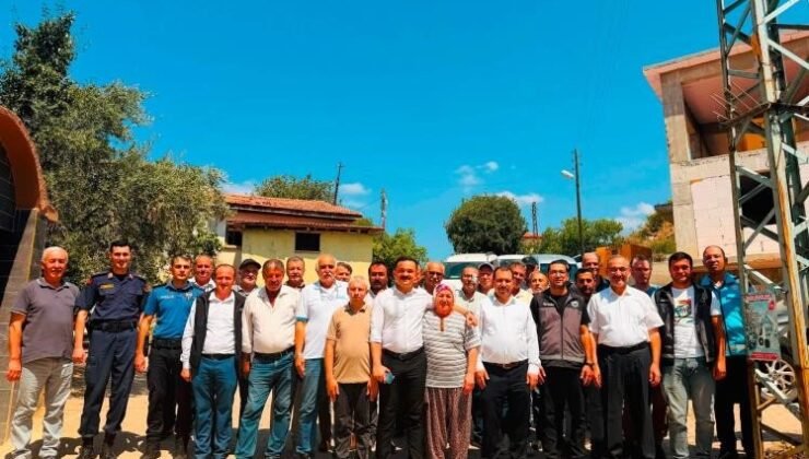 Kaymakam Titiz köylerde vatandaşlarla bir araya geldi