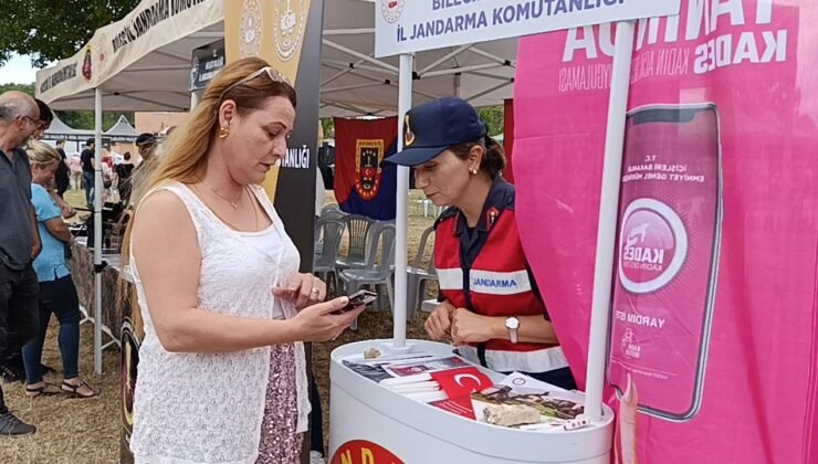 Kınık Festivali’nde 500 kadına KADES anlatıldı