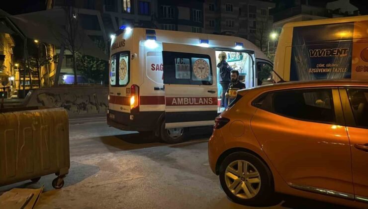 Kiraladığı scooterdan düşüp sızan alkollü kadın hastaneye kaldırıldı