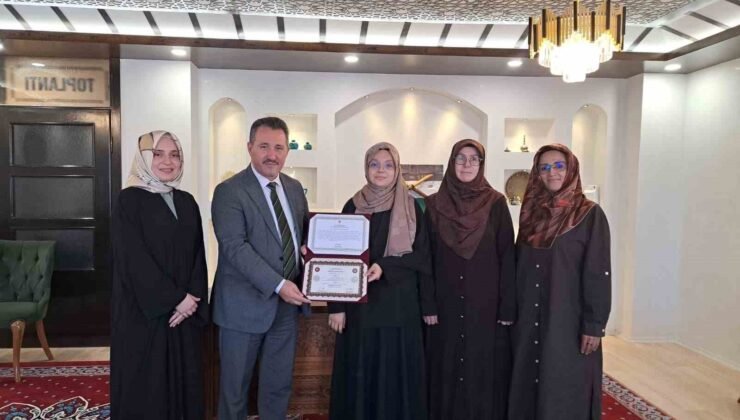 Kur’an-ı Kerim icazet töreni düzenlendi