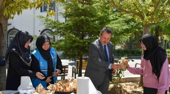 Kur’an kursu öğrencilerine sürpriz