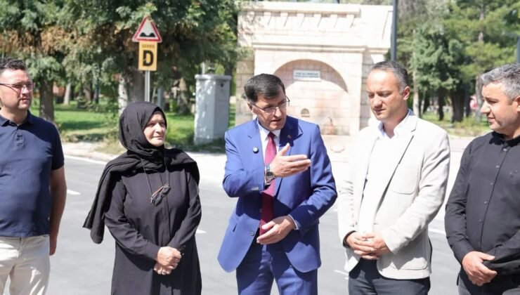 Kütahya Belediye Başkanı Kahveci, Maltepe Mahallesi’nde incelemelerde bulundu