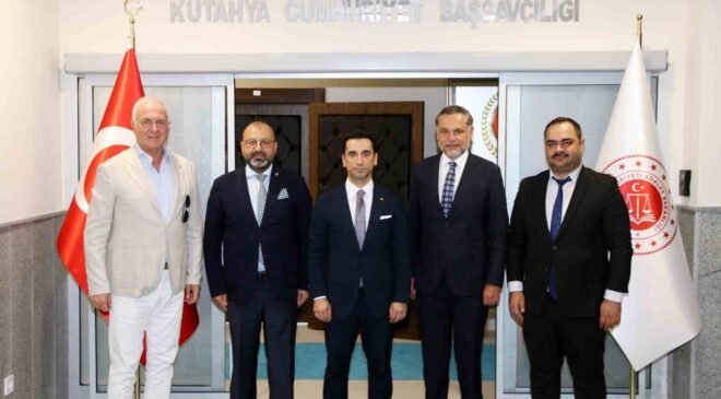 Kütahya OSB’den Başsavcı Kılıç ve MHP İl Başkanı Türker’e hayırlı olsun ziyareti