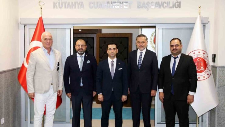 Kütahya OSB’den Başsavcı Kılıç ve MHP İl Başkanı Türker’e hayırlı olsun ziyareti