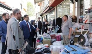 Kütahya Saman Pazarı’nda Sokak Sağlıklaştırma Projesi için inceleme