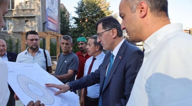 Kütahya Ulu Cami ve çevresinde düzenleme çalışmaları sürüyor