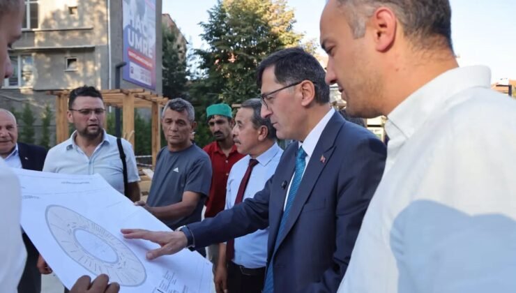 Kütahya Ulu Cami ve çevresinde düzenleme çalışmaları sürüyor