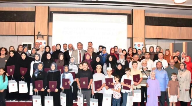 Kütahya’da 23 öğrenciye Hafızlık İcazetnamesi verildi