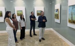 Kütahya’da Ahmet İmre’nin “Mekânın Hafızası” sergisi sanatseverlerle buluştu