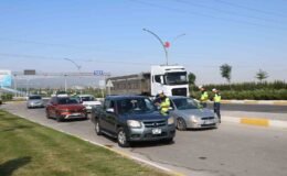 Kütahya’da emniyet kemeri ve çocuk bağlama sistemi denetimi