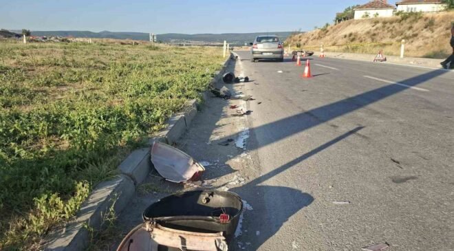 Kütahya’da otomobilin çarptığı elektrikli bisikletin sürücüsü hayatını kaybetti