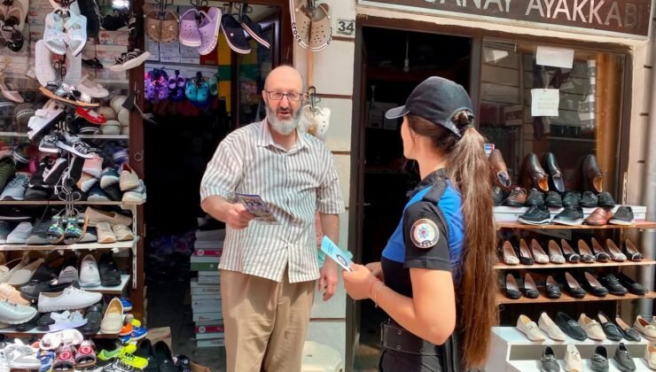 Kütahya’da polis ekipleri vatandaşları telefon dolandırıcılığına karşı uyardı