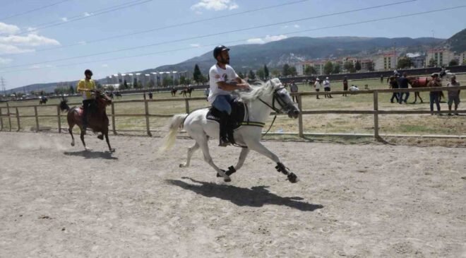 Kütahya’da Rahvan At Yarışları nefes kesti: 43 ilden 130’un üzerinde at şampiyonluk için koştu
