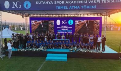 Kütahyaspor Akademisi Vakfı Sosyal Tesisleri’nin temeli atıldı
