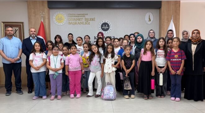 Müftü Dr. İrfan Açık, Yaz Kur’an Kursu öğrencilerini, ailelerini ve öğreticilerini tebrik etti