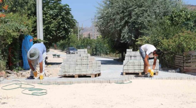 Osmaneli’ni güzelleştirme çalışmaları sürüyor