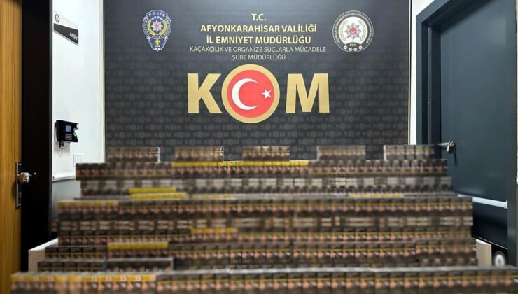 Polis bin 830 paket gümrük kaçağı sigara ele geçirdi