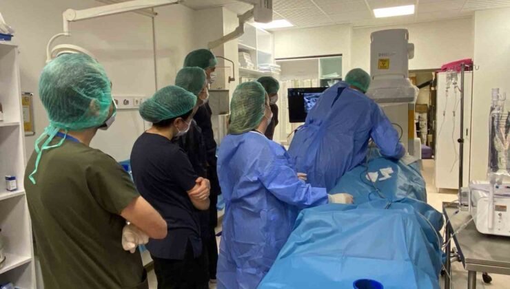 Romanyalı hekimler ablasyon yöntemini öğrenmek için Eskişehir’e geldiler