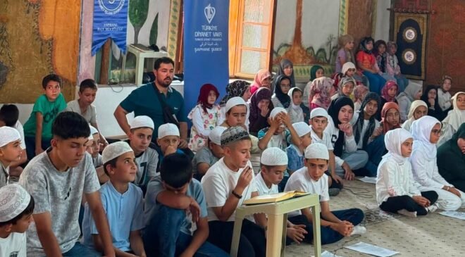 Şaphane’de Yaz Kur’an kursları kapanış programı düzenlendi