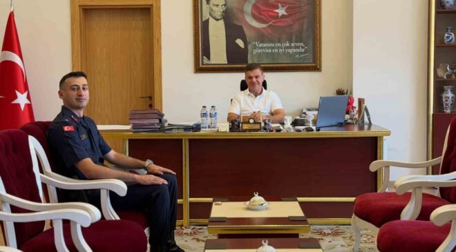 Simav İlçe Jandarma Komutanı Erdem Akıncı görevine başladı