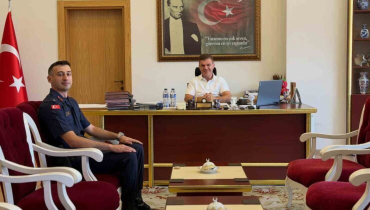 Simav İlçe Jandarma Komutanı Erdem Akıncı görevine başladı