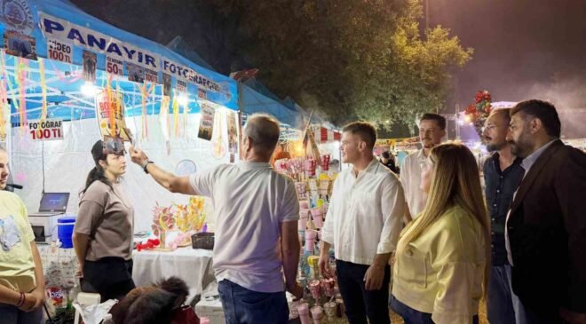 Simav Kaymakamı Karaloğlu’ndan 93. Simav Panayırına ziyaret