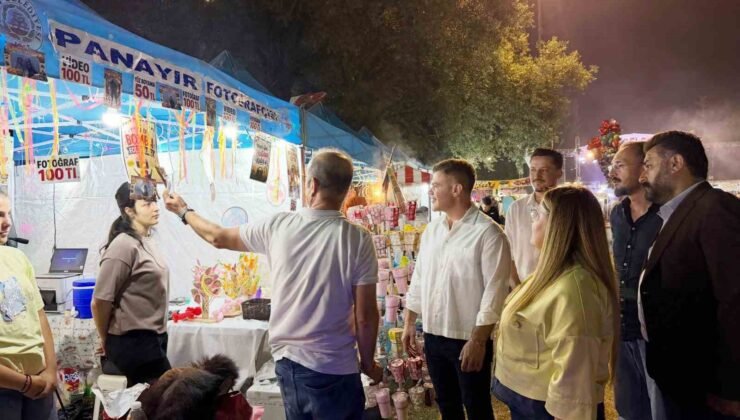 Simav Kaymakamı Karaloğlu’ndan 93. Simav Panayırına ziyaret