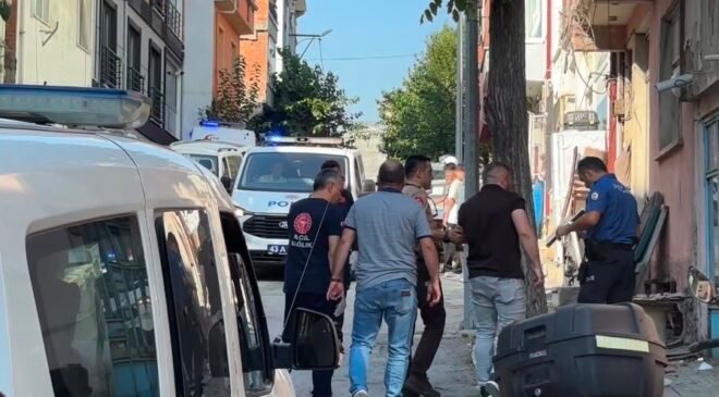 Simav’dan gelip Tavşanlı’da üzerine benzin döktü
