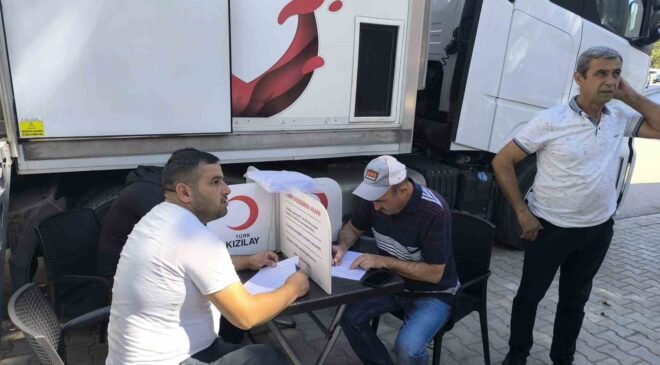 Şuhut’ta kan bağışı kampanyası yoğun ilgi gördü