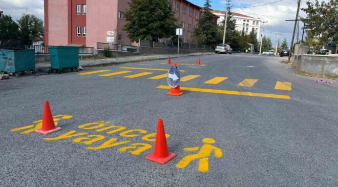 Tavşanlı’da okul bölgelerinde trafik güvenliği artırılıyor