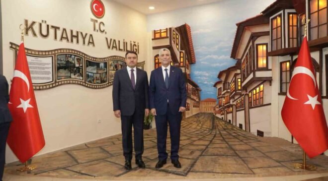 Ticaret Bakanı Bolat’tan Kütahya Valiliğine ziyaret