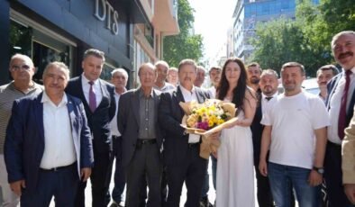 TSŞOF Genel Başkanı Mehmet Yiğiner Bilecik’e geldi