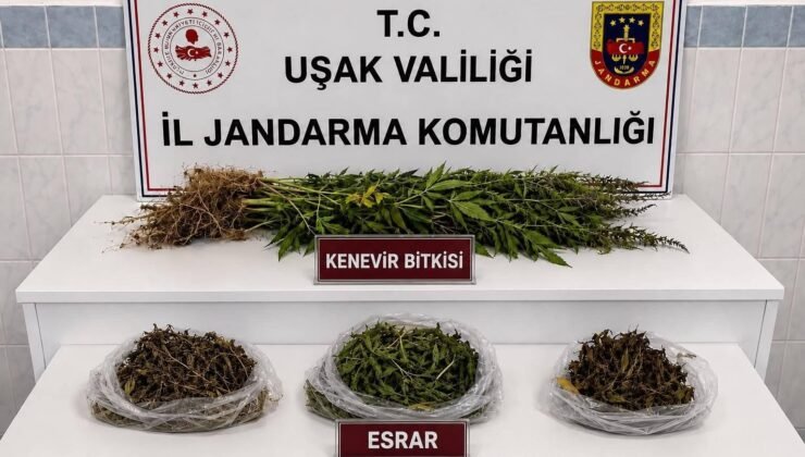 Uşak’ta kaçakçılık operasyonu