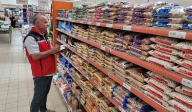 Uşak’ta marketlerde tarımsal ürün fiyatları takip edildi