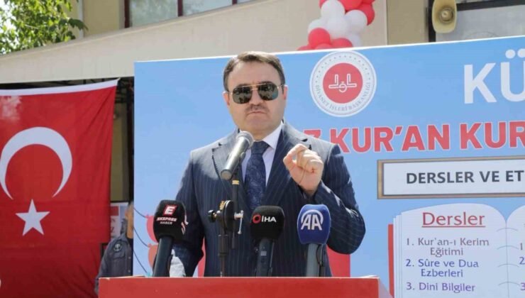 Vali Işın: “Çocukları korumanın tek yolu İslami ahlak ve terbiyedir”