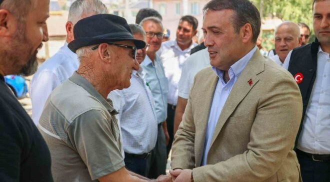Vali Sözer, Çerkeşli Köyü’nde vatandaşlarla bir araya geldi