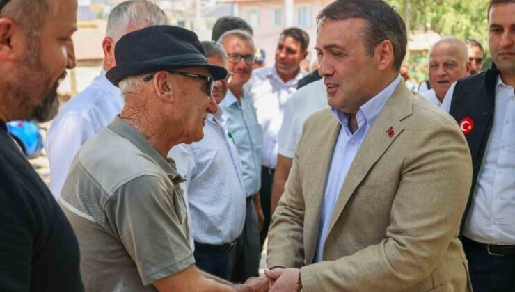 Vali Sözer, Çerkeşli Köyü’nde vatandaşlarla bir araya geldi