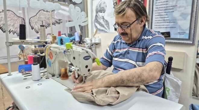 Yılların terzisi kıyafet dikimi yapmayı bırakıp sadece tadilat yapmaya başladı
