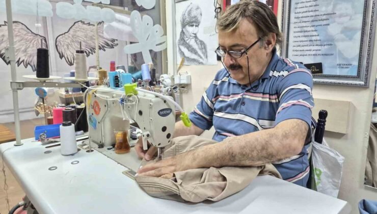 Yılların terzisi kıyafet dikimi yapmayı bırakıp sadece tadilat yapmaya başladı