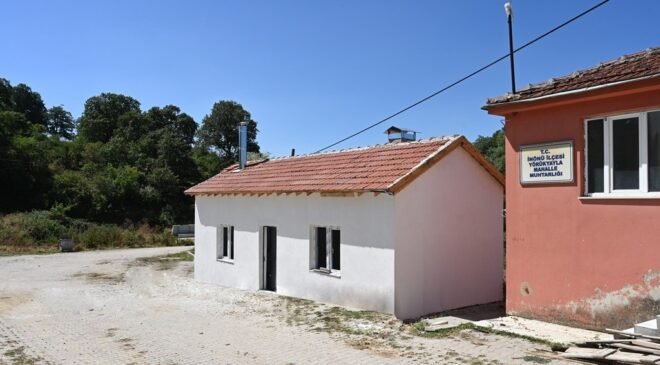 Yörükyayla Mahallesi’nde fırın evi çalışmaları tamamlandı