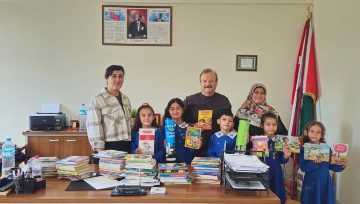 348 okula ulaşan kitap seferberliğiyle binlerce çocuğa umut oldu