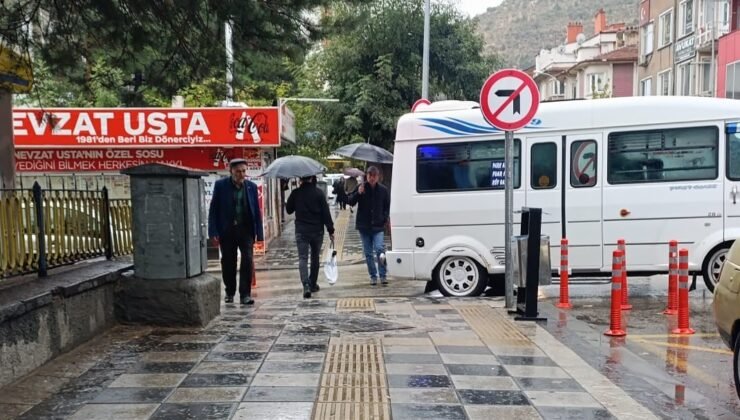 Afyonkarahisar’da yağışlı hava etkisini sürdürüyor